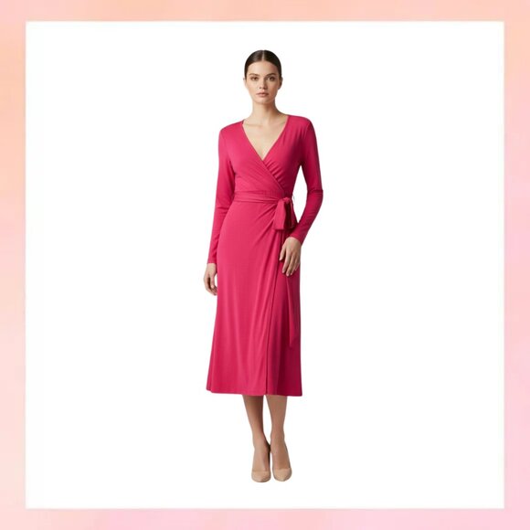 Banana Republic Women’s Dress Pink Size Large - Picture 1 of 4